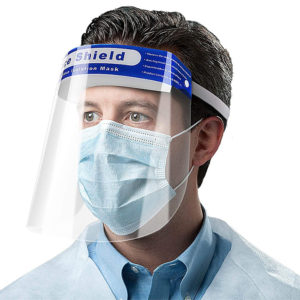 protect the facial area while acting as a shield against splashes in the work environment