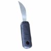 Knife with thickened handle black